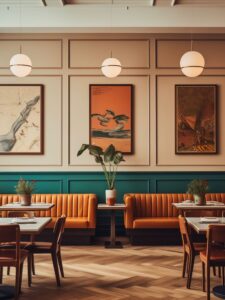 Sophisticated Simplicity_ Restaurant Panelled Charm